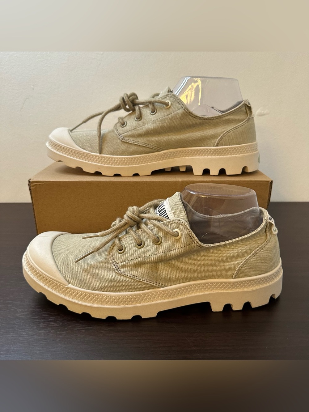 Palladium Pampa OX Organic II Low Top Green Lace-Up Sneakers 9 Men's 10.5 Women